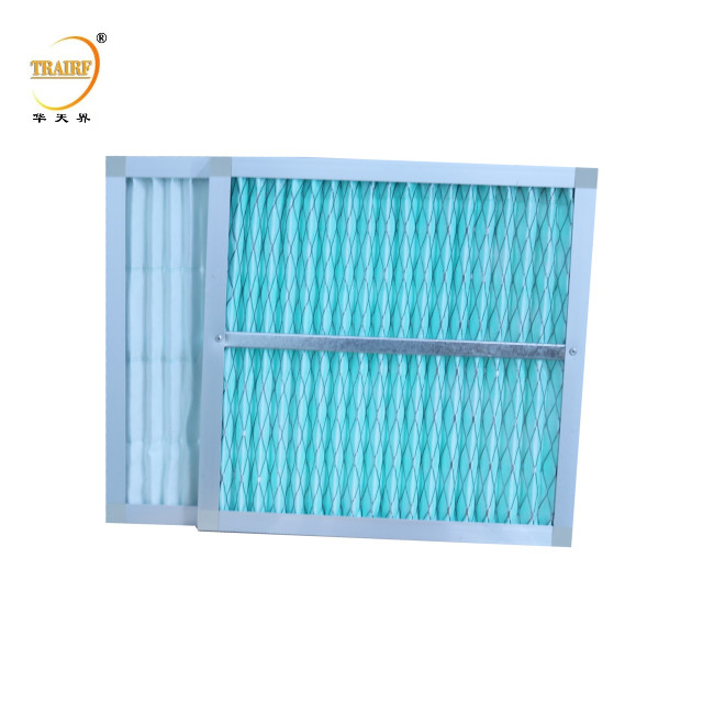 High Humidity Ventilation And Air Conditioning System Pleat Medium Air Filter