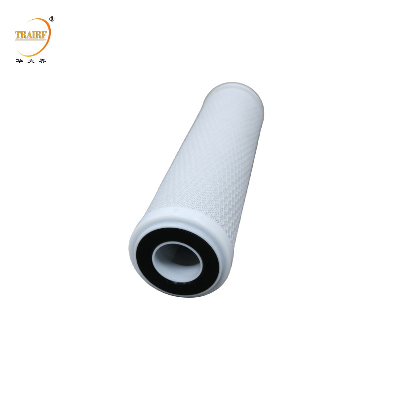 High Performance Activated Carbon Filter Cartridge For Food Industry / RO Water Filter