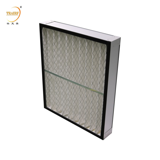 Pleated Panel Washable Wave Mesh Pre Filter for Clean Room Air Condition
