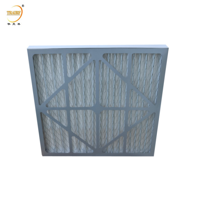 G3 G4 Prefiltro HVAC Merv 8/11/13/14 Cuadro de papel Filtro de aire plissado para el sistema de aire acondicionado