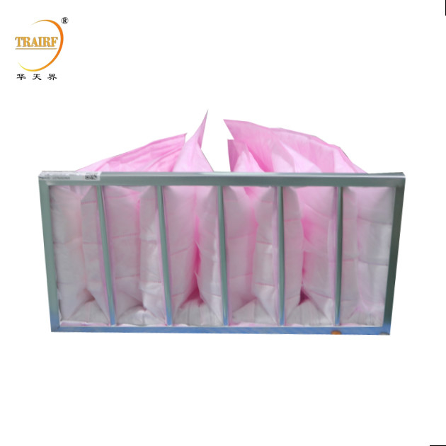 High Dust Holding Capacity Nonwoven Pocket Filter Electrostatic Type Pocket