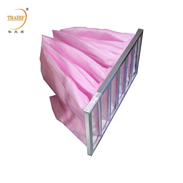 High Dust Holding Capacity Nonwoven Pocket Filter Electrostatic Type Pocket