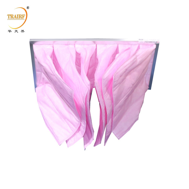 High Dust Holding Capacity Nonwoven Pocket Filter Electrostatic Type Pocket