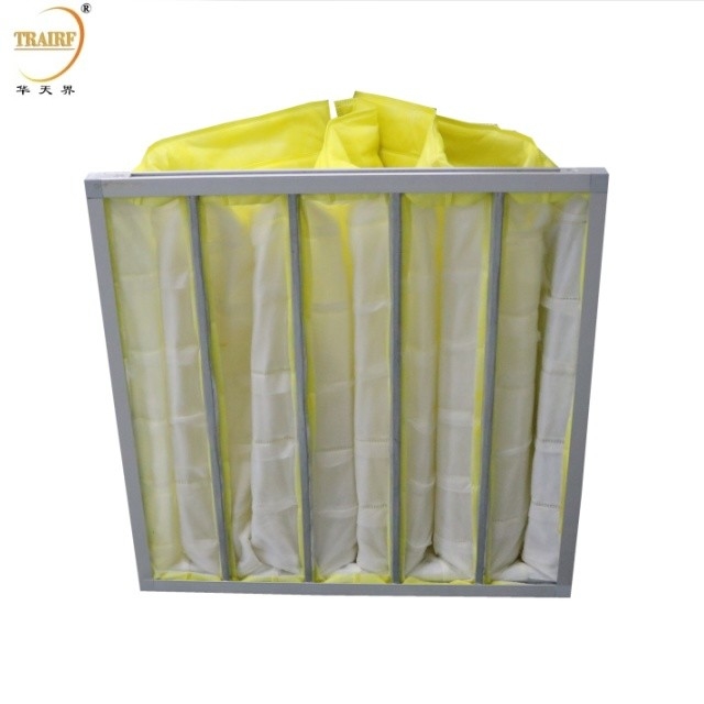 Industrial Media Pocket Air Filter for AHU Bag Filter