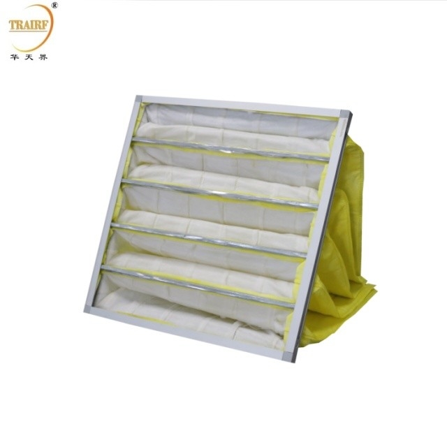 Industrial Media Pocket Air Filter for AHU Bag Filter