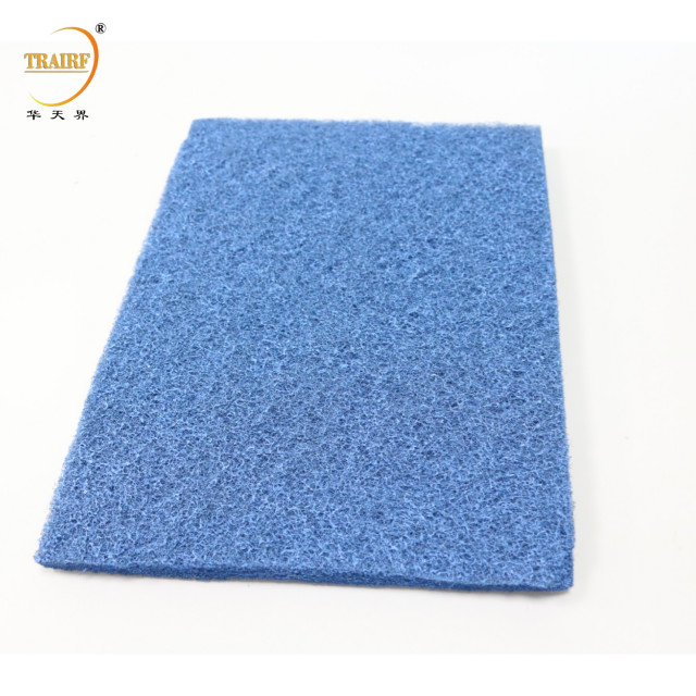 Natural Fiber Hog Hair Furnace Door Filter for Mobile, Manufactured and Modular Homes, Blue